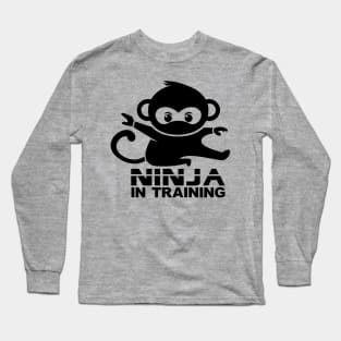 Ninja In Training Long Sleeve T-Shirt